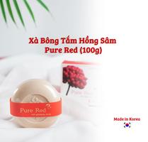 Xà Bông Tắm Hồng Sâm Pure Red (100g)