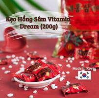 Kẹo Hồng Sâm Vitamin Dream (200g)