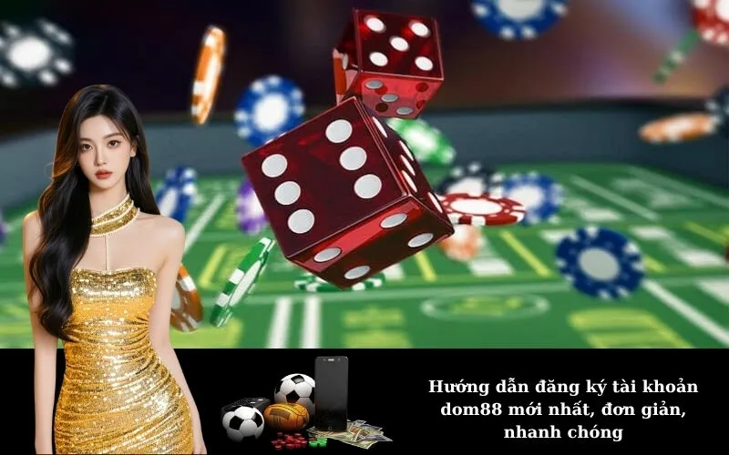 Hướng dẫn đăng ký tài khoản dom88 mới nhất, đơn giản, nhanh chóng