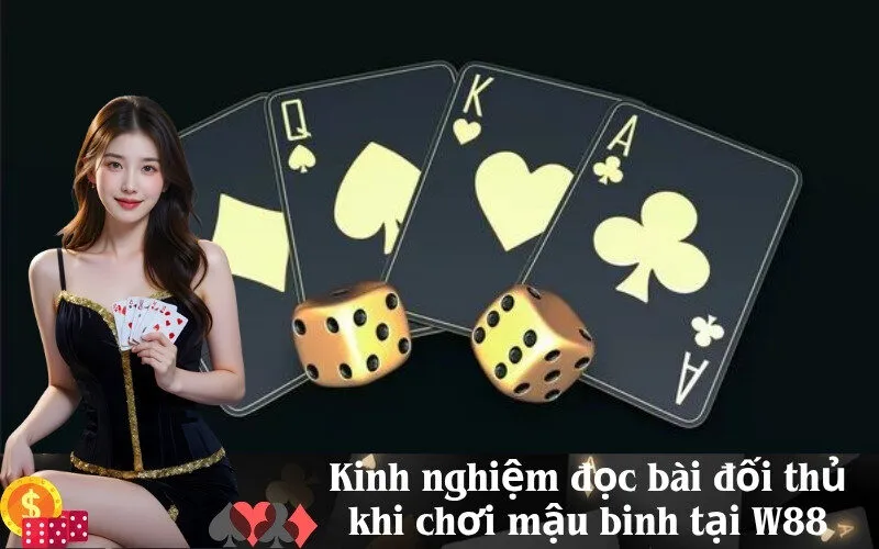 Kinh nghiệm đọc bài đối thủ khi chơi mậu binh tại W88