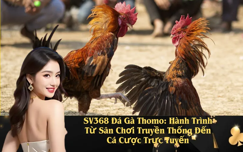 SV368 Đá Gà Thomo: Hành Trình Từ Sân Chơi Truyền Thống Đến Cá Cược Trực Tuyến