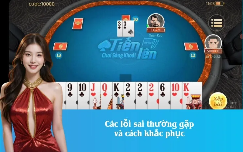 Các lỗi sai thường gặp và cách khắc phục