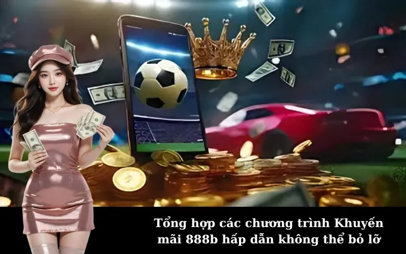 Tổng hợp các chương trình Khuyến mãi 888b hấp dẫn không thể bỏ lỡ